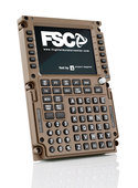 FSC B747 FMC Flight Management Computer 34 fronte